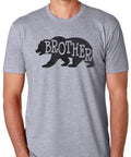 Big Brother Shirt, Brother Bear, Funny Shirt Men - Brother Shirt Brother Gift Tee Bear T-shirt Brother Birthday - eBollo.com