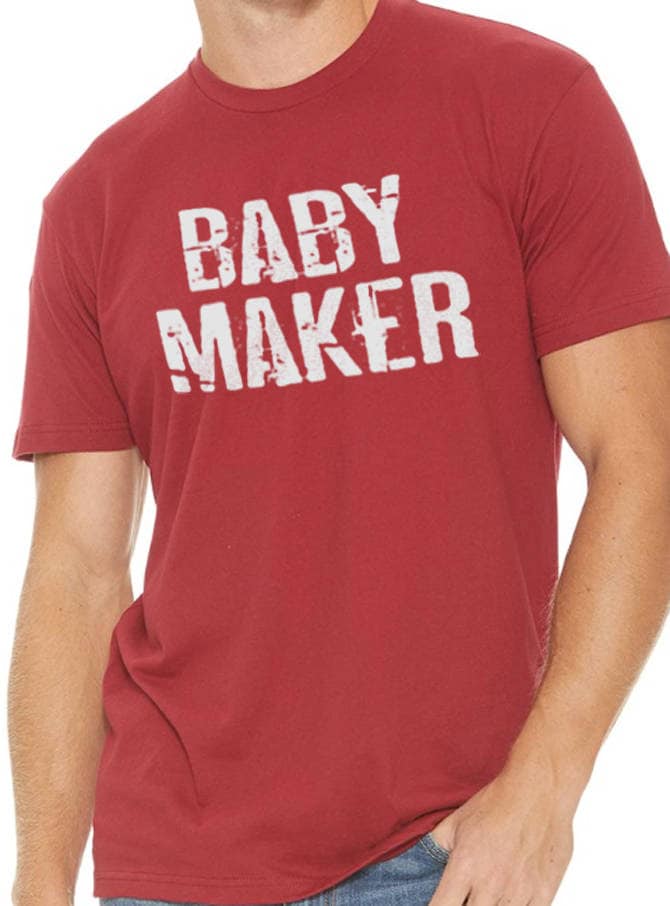 New Dad Gift | Baby Maker Shirt | Funny Shirt for Men - Mens T shirt - Maternity Gift - Husband Shirt Father Day Gift Dad Shirt Husband Gift - eBollo.com