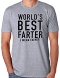 World's Best Farter I Mean Father - Funny Shirt Men - Fathers Day Gift - Husband Shirt - Dad gift - Funny Dad Shirt - Birthday Gift - eBollo.com