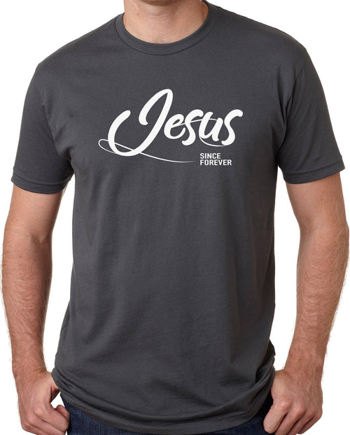 Valentine Gift Jesus Since Forever, Christian Shirt Mens T Shirt Valentines Day Gift Husband Gift God T-shirt Gift for Him Jesus Shirt - eBollo.com