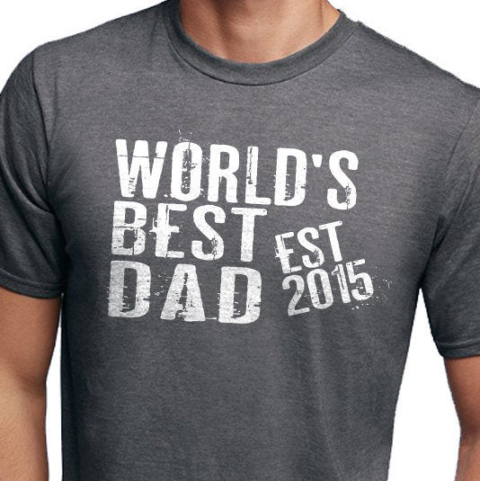 Dad Shirt - World's Best Dad T-shirt - Fathers Day Gift - Father Gift - Funny Shirt Men - Dad Gift - Fathers Day Tee - Husband Gift - eBollo.com