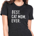 Best Cat Mom Ever Funny Shirt Women - Mothers Day Gift for Her - Cat Lover Gift - Cat Mom Gift for Mom Cat Mom Tshirt Gift for Her - eBollo.com