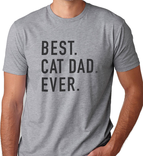 Cat Dad Shirt | Best Cat Dad Ever | Funny Shirt Men - Fathers Day gift - Cat T-Shirt - Funny Cat Dad Tee - Cat Lover Gift - eBollo.com