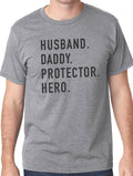 Husband Gift | Husband Daddy Protector Hero Shirt | Gift for Husband - Funny Shirts for Men - Fathers Day Gift - Husband Shirt, Gift for Him - eBollo.com