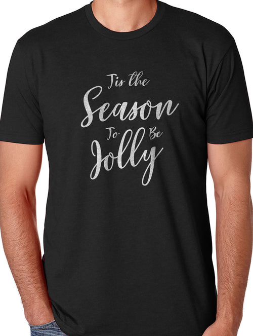 Christmas Shirt | Tis the Season To Be Jolly Shirt | Gifts for Dad - Christmas Day Shirt - Holiday Gift - Husband Gift - Christmas Gift - eBollo.com
