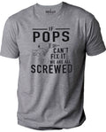 Pops Shirt - If Pops Can't Fix It we are all Screwed Shirt | Shirt for Men - Fathers Day Gift - Gifts for Men - Pops Gift Funny Shirt Men - eBollo.com