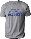 Funny Shirt Men - Dad Jokes | Officially Dad Jokes | Fathers Day Gift - TShirt for Men - from Daughter to Dad - Dad Shirt - eBollo.com