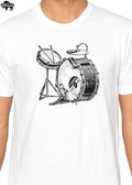 Husband Gift - Vintage Drums MENS T-shirt Womens T Shirt - Dad Gift - Graphic Tee - Band Tshirt - Wife Gift - Birthday Gift - eBollo.com