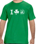 St Patricks Shirt Husband Gift I Love Beer Mens T shirt St Patricks Day Irish Gift Tshirt Cool Shirts, Irish T shirt Ireland Tee - eBollo.com