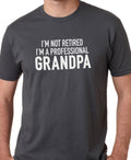 Grandpa Gift - I'm Not Retired I'm A Professional Grandpa Shirt - Fathers Day Gift - Awesome Grandpa T-shirt - Retired Grandpa Gift - eBollo.com