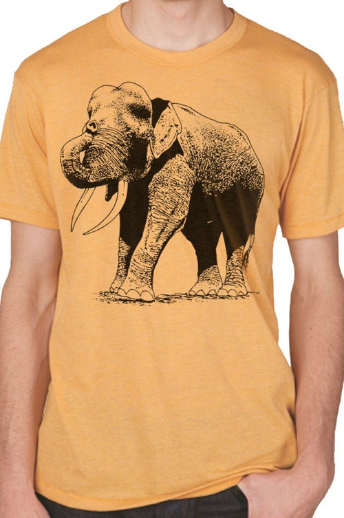 Husband Gift Cool Graphic Elephant Mens T shirt Gifts for Dad Fathers Day Gift Wife Gift Retro Tee Dad Gift - eBollo.com