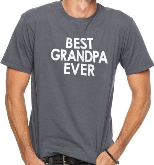 Grandpa Shirt - Best Grandpa Ever Mens t shirt - tshirt for Dad - Fathers Day Gift - Grandpa Gift - Funny Tshirt - Husband Gift Dad Gift - eBollo.com