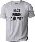 Funny Shirt for Men | Best Bonus Dad Ever Shirt | Dad Christmas Gifts - Gift from Daughter to Dad - Gift for Fathers Day - Son to Dad - eBollo.com
