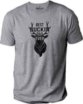 Best Buckin Dad Ever Shirt | Fathers Day Gift - Dad Shirt - Hunting Shirt - Funny Shirt Men - Gift For Dad - Husband Gift - Hunter Gift - eBollo.com