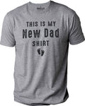 This is My New Dad Shirt | New Born Gift - Funny Shirt Men - Fathers Day Gift - First Time Father Gift - Expecting Gift - Husband Gift - eBollo.com