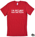 Mens Funny Shirt | Husband Gift - Pizza Party I'm Just Here For the Pizza | Mens T shirt - Fathers Day Gift - Funny TShirt - Dad Gift - eBollo.com