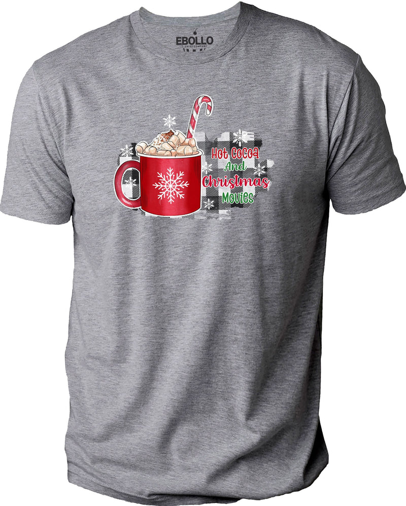 Christmas Shirt | Hot Cocoa and Christmas Movies Shirt | Gifts for Mom - Christmas Day Shirt - Christmas Gift - Holiday Gift - Unisex Shirt Christmas Shirt | Hot Cocoa and Christmas Movies Shirt | Gifts for Mom - Christmas Day Shirt - Christmas Gift - Holiday Gift - Unisex Shirt