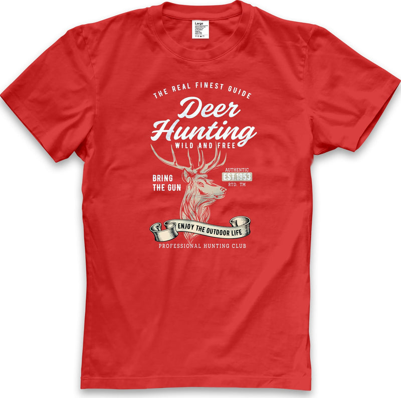 Deer Hunting Shirt | Hunting Gift For Men | Hunters T Shirts - Fathers Day Gift - Gifts for Husband - Pro Hunter Gift, Deer Tee - eBollo.com