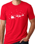 Gifts for Dad | Santa's Sleigh Shirt | Dad Christmas Gifts - Shirt for Men - Santa Shirt - Christmas T shirts - Holiday Gift - eBollo.com