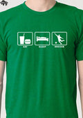 Soccer Shirt Men -  Eat Sleep SOCCER Mens Shirt - Valentines Gift - Funny Shirts for Men - Funny Tshirt - Husband Gift - Birthday Gift - eBollo.com