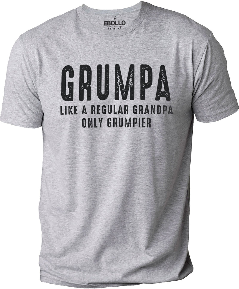 Grumpa, Like a Regular Grandpa Only Grumpier | Fathers Day Gift - Grandpa shirt - Funny Shirt Men - Grandpa Gift - Grumpy TShirt, Grumpa Tee - eBollo.com