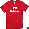 Funny Shirt Men - I Love Ketchup Shirt - Husband Gift - Womens T shirt - Mom Shirt - Funny Tshirt Birthday Gift Dad Gift - eBollo.com