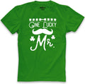 One Lucky Mr | St Patricks Day - Funny Shirt Men - Husband Gift - Mens Irish Gift - Dad St Patricks Day Tshirt - Irish T Shirt - Ireland Tee - eBollo.com