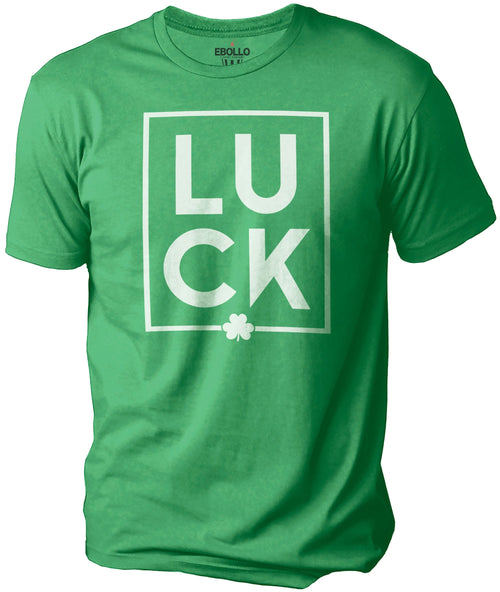 St Patricks Day Shirt | Luck Shirt | Funny Mens Shamrock Tshirt - Womens Mens Patrick&#39;s Shirt - Irish Tee - eBollo.com