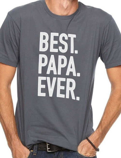 Best Papa Ever Shirt | Funny Shirt Men - Fathers Day Gift - Papa Shirt - Funny Tshirt - Best Papa Gift - Awesome Dad Shirt - eBollo.com