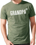 Grandpa Gift - GRANDPA #1 Funny Shirt Men Husband Gift - Fathers Day Gift - Grandpa Shirt Grand Dad Grandpa Gift Papa Gift - eBollo.com