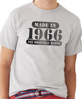 Fathers Day Gift | Made in 1966 ( ANY YEAR) all original parts | Funny Shirts for Men | Dad Gift | Husband Gift | Funny Tshirt - eBollo.com