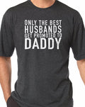 Fathers Day Gift | Husband Shirt Only The Best Husbands Mens T Shirt Husband Gift Shirt for Dad Daddy Gift - eBollo.com