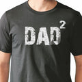New Dad Gift DAD 2 T-Shirt Mens T Shirt - Fathers Day Gift - Funny Shirt for DAD Husband Gift Father Gift Birthday Gift for Dad - eBollo.com